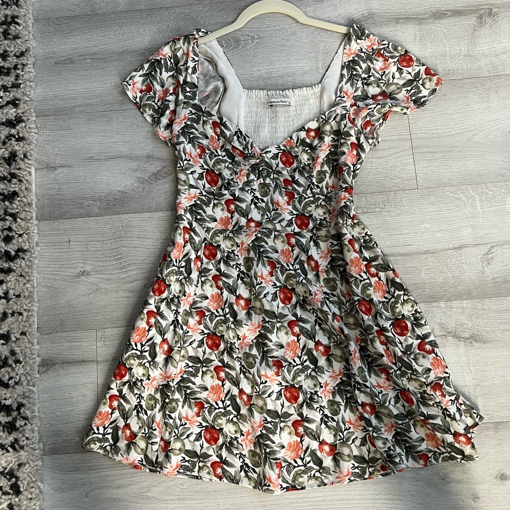 Abercrombie and fitch mini floral dress